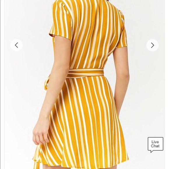 forever 21 wrap dress - Picture 4 of 5